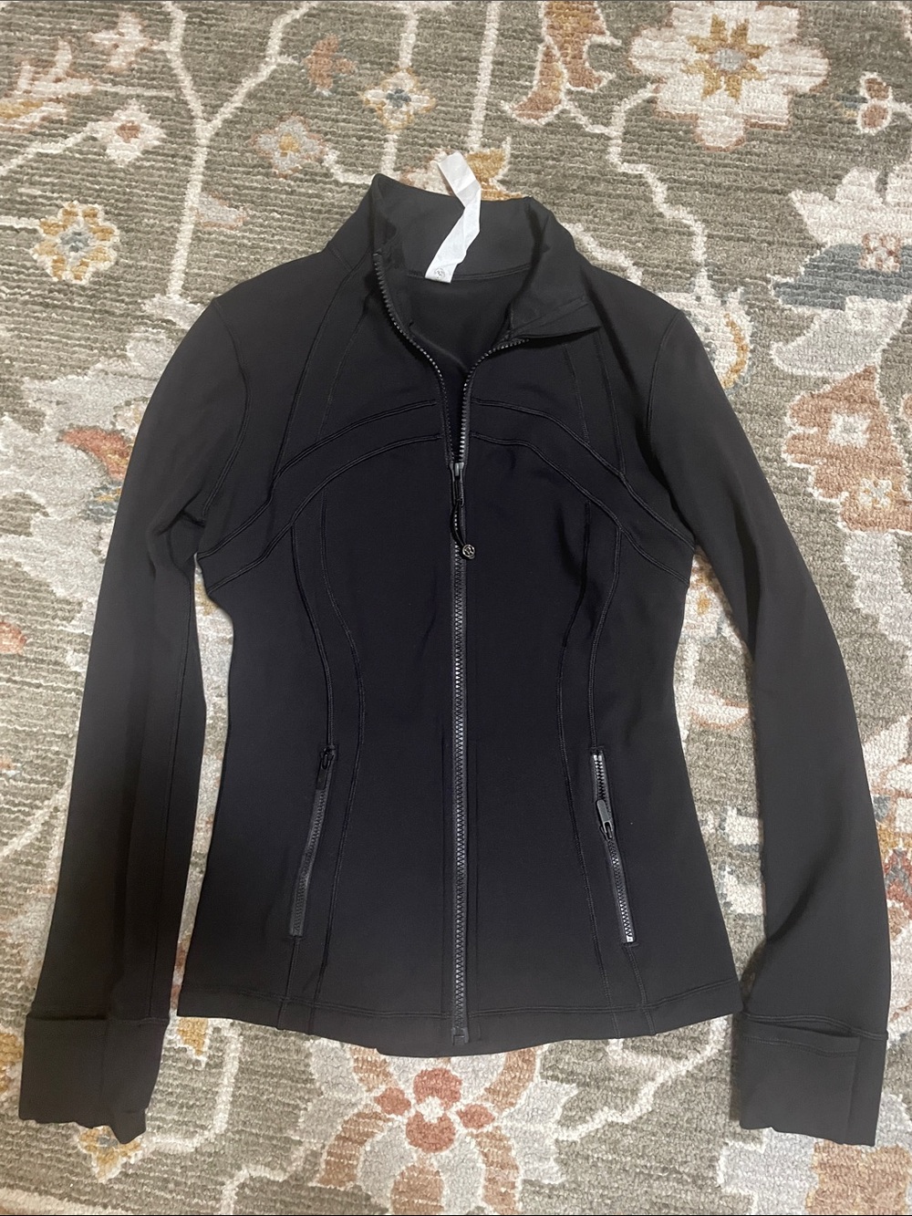 lululemon athletica Black Zip-Up Utility Jacket